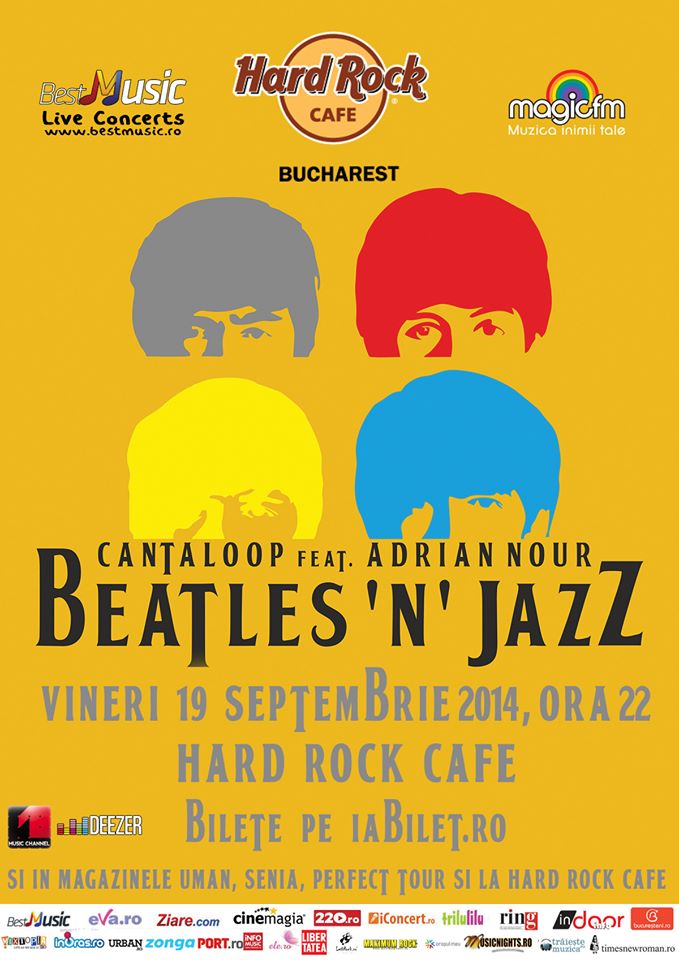 Beatles ‘n’ Jazz cu Adrian Nour si Cantaloop in Bucuresti